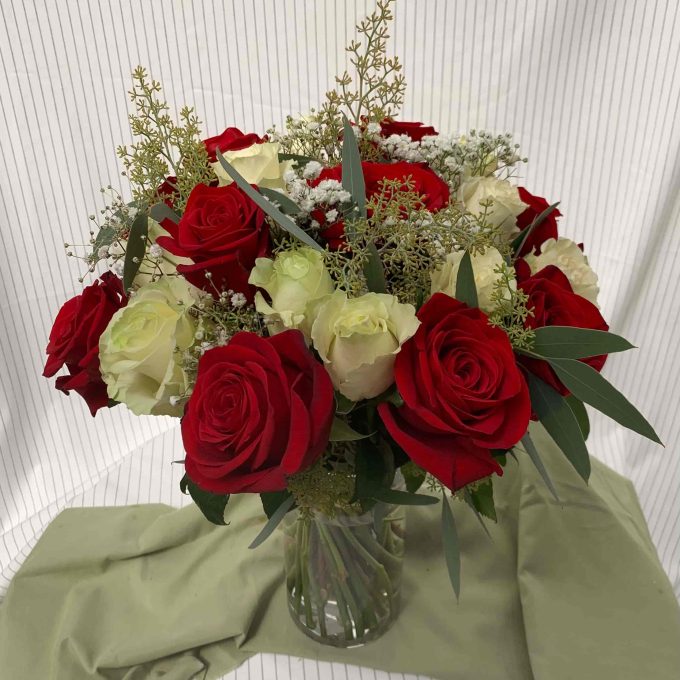 BOUQUET DE 20 ROSES - LÉDA